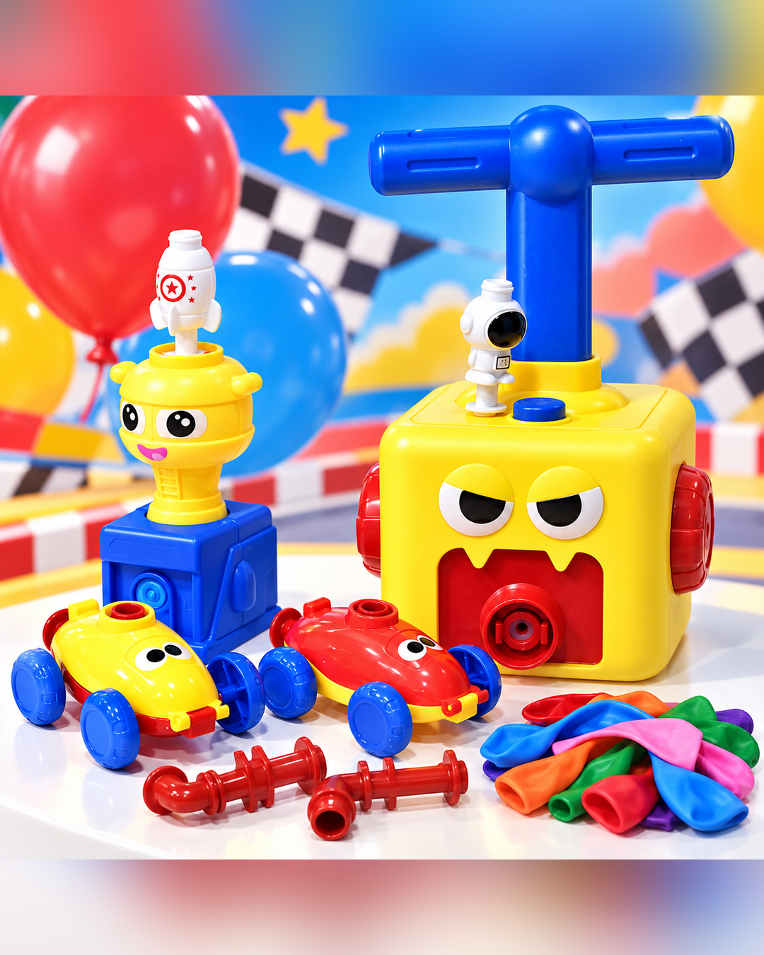 Kit de juguetes impulsados por globos