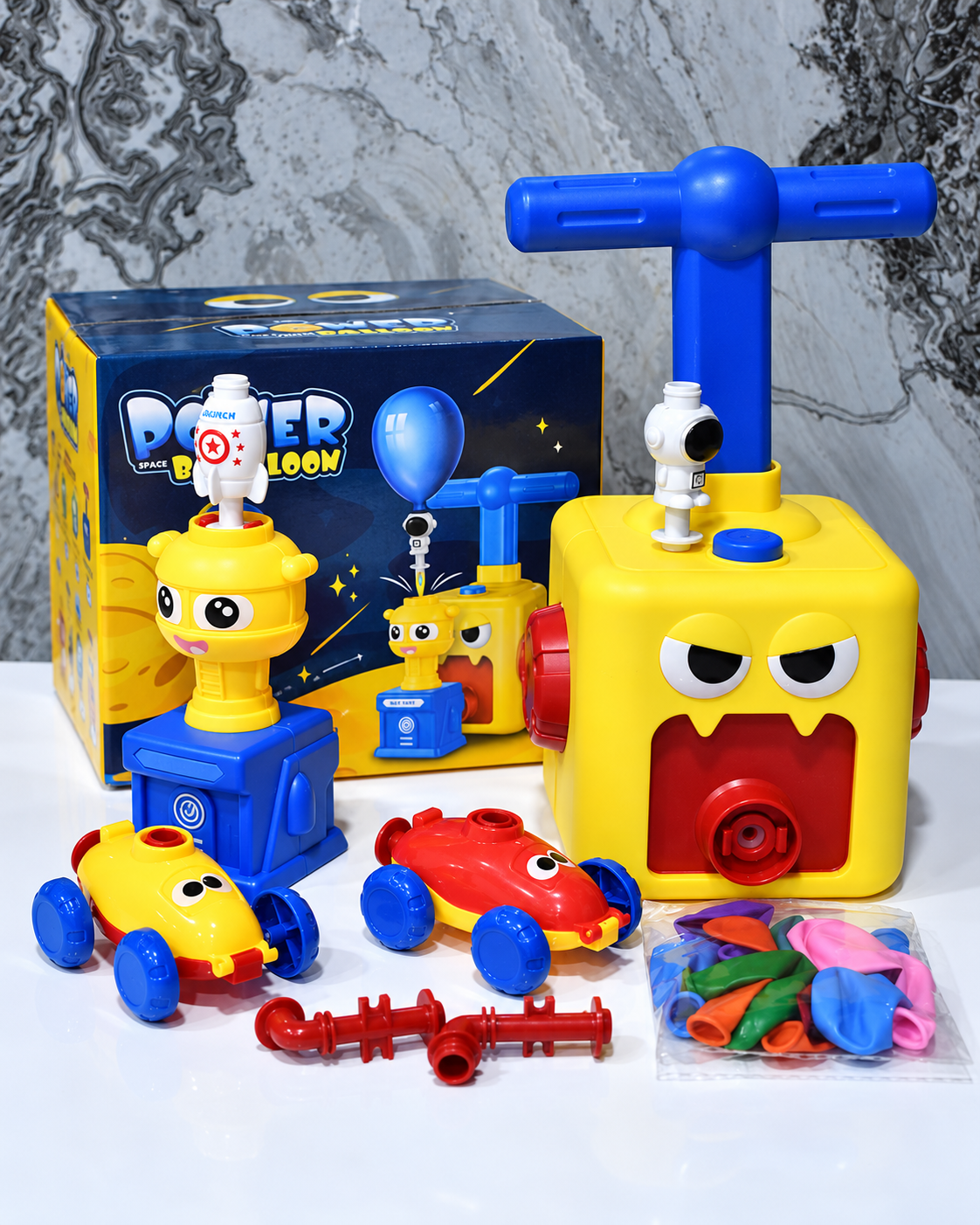 Kit de juguetes impulsados por globos