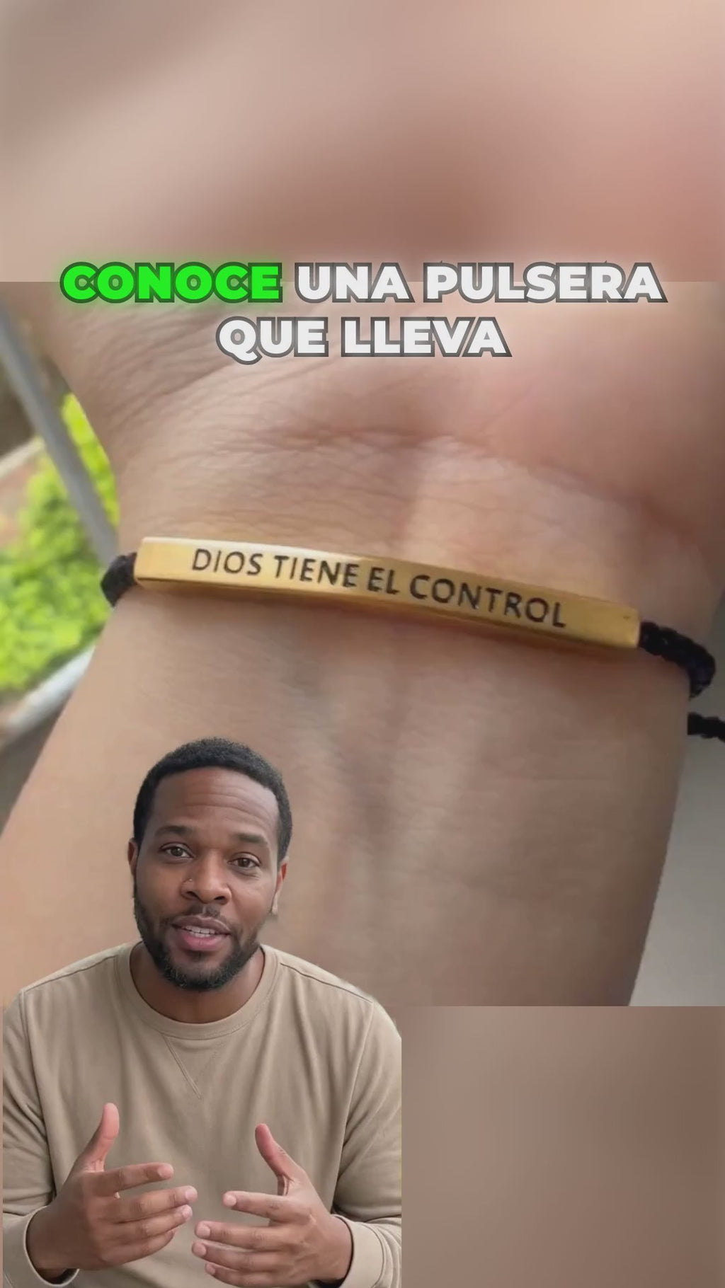 Pulsera Dios Tiene el Control