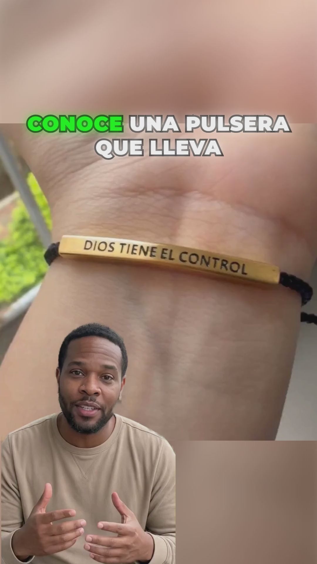 Pulsera Dios Tiene el Control