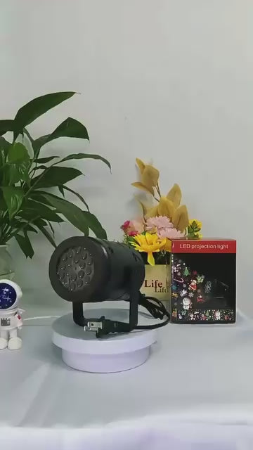 proyector led navideño multicolor
