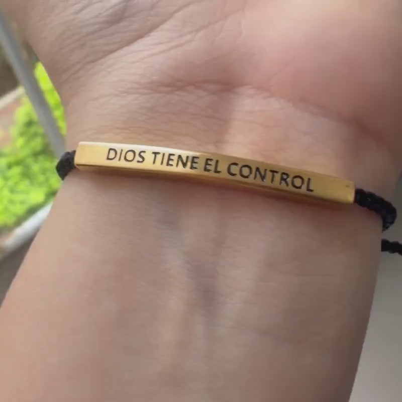 Pulsera Dios Tiene el Control