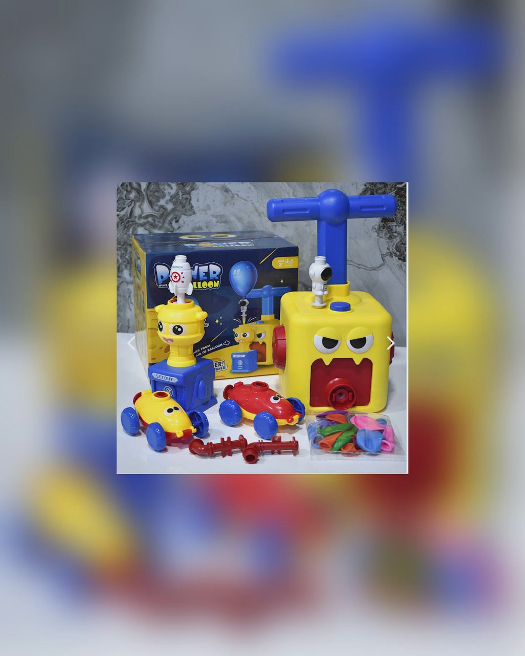 Kit de juguetes impulsados por globos